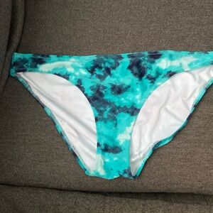 Gently used bottom piece swimwear blue & green from Old Navy